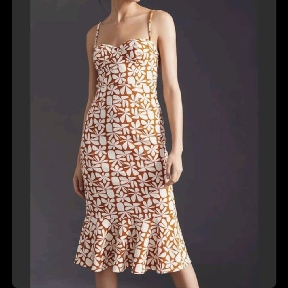 🆕 Hutch for Anthropologie - Jolie Midi Dress | Size L | NWT